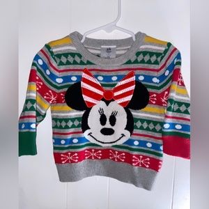 Disney Minnie Mouse Christmas Sweater